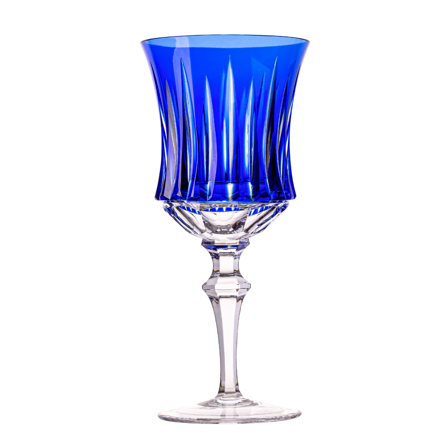 Taça de Cristal Vivaldi Flauta para Água Overlay Mozart Crystal By Frederico Strauss - 360ml - Flauta 66