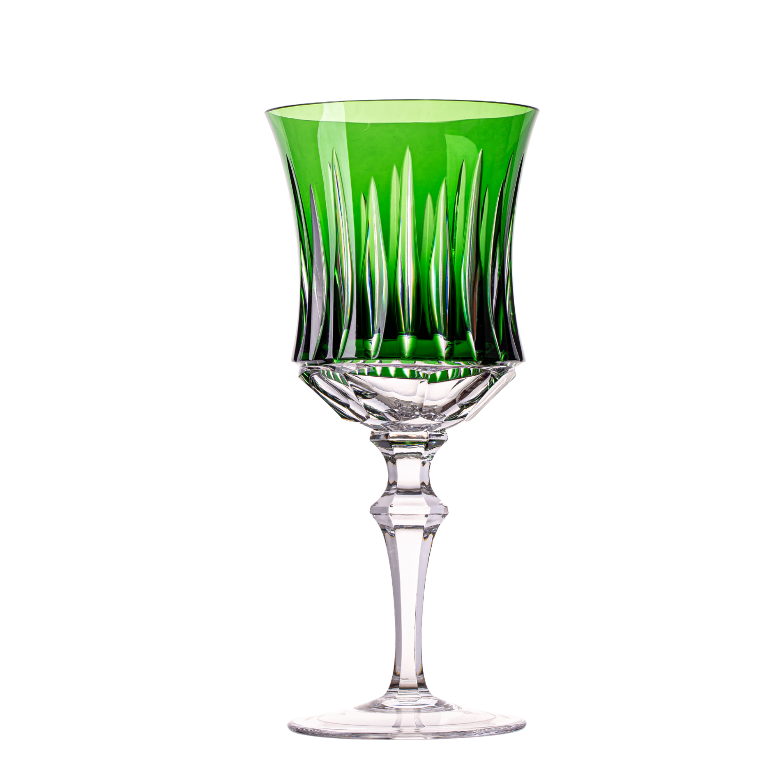 Taça de Cristal Vivaldi para Vinho Branco Overlay Mozart Crystal By Frederico Strauss - 270ml - Flauta 66
