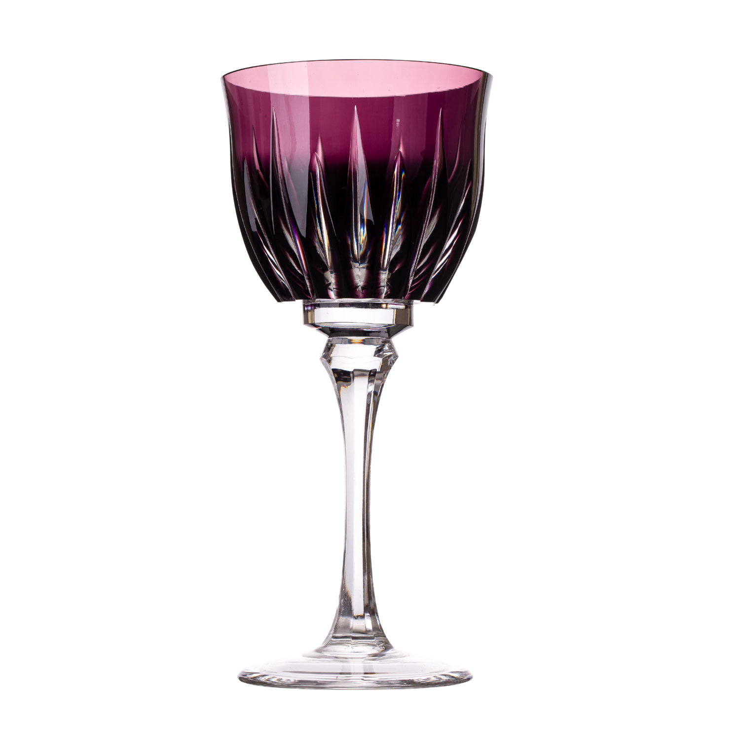 Taça de Cristal Vivaldi para Água Overlay Mozart Crystal By Frederico Strauss - 400ml - Sonata 66