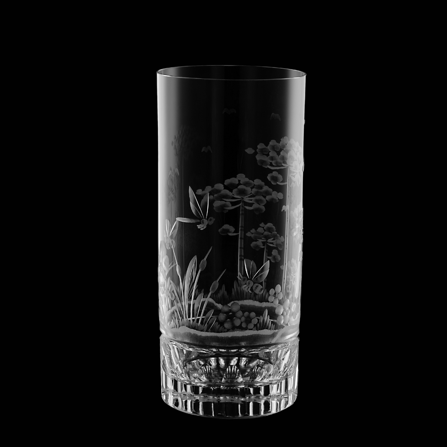 Copo de Cristal Cuba Libre Araucária Mozart Crystal By Frederico Strauss - LapidArte