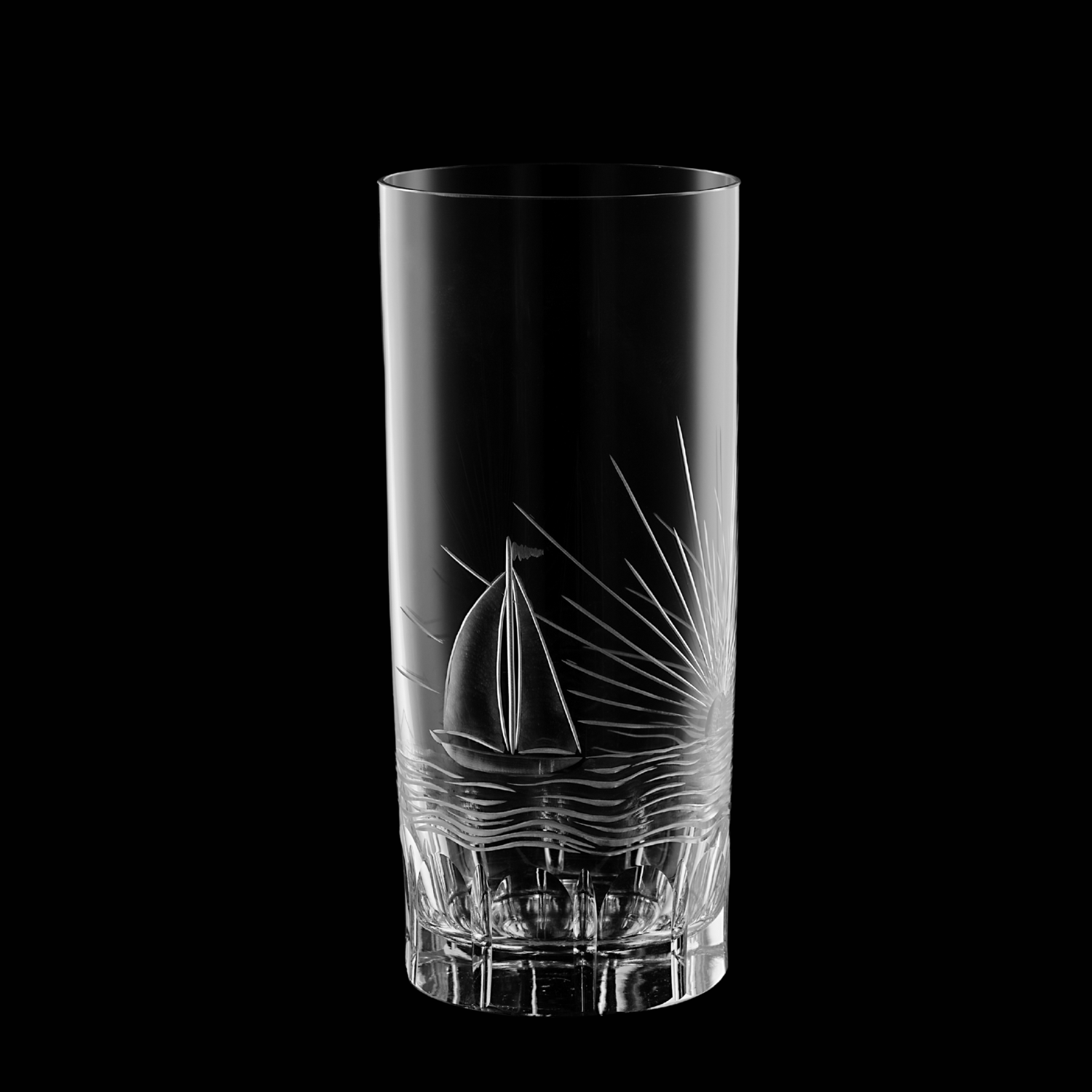 Copo de Cristal Cuba Libre Costa Verde Mozart Crystal By Frederico Strauss - LapidArte