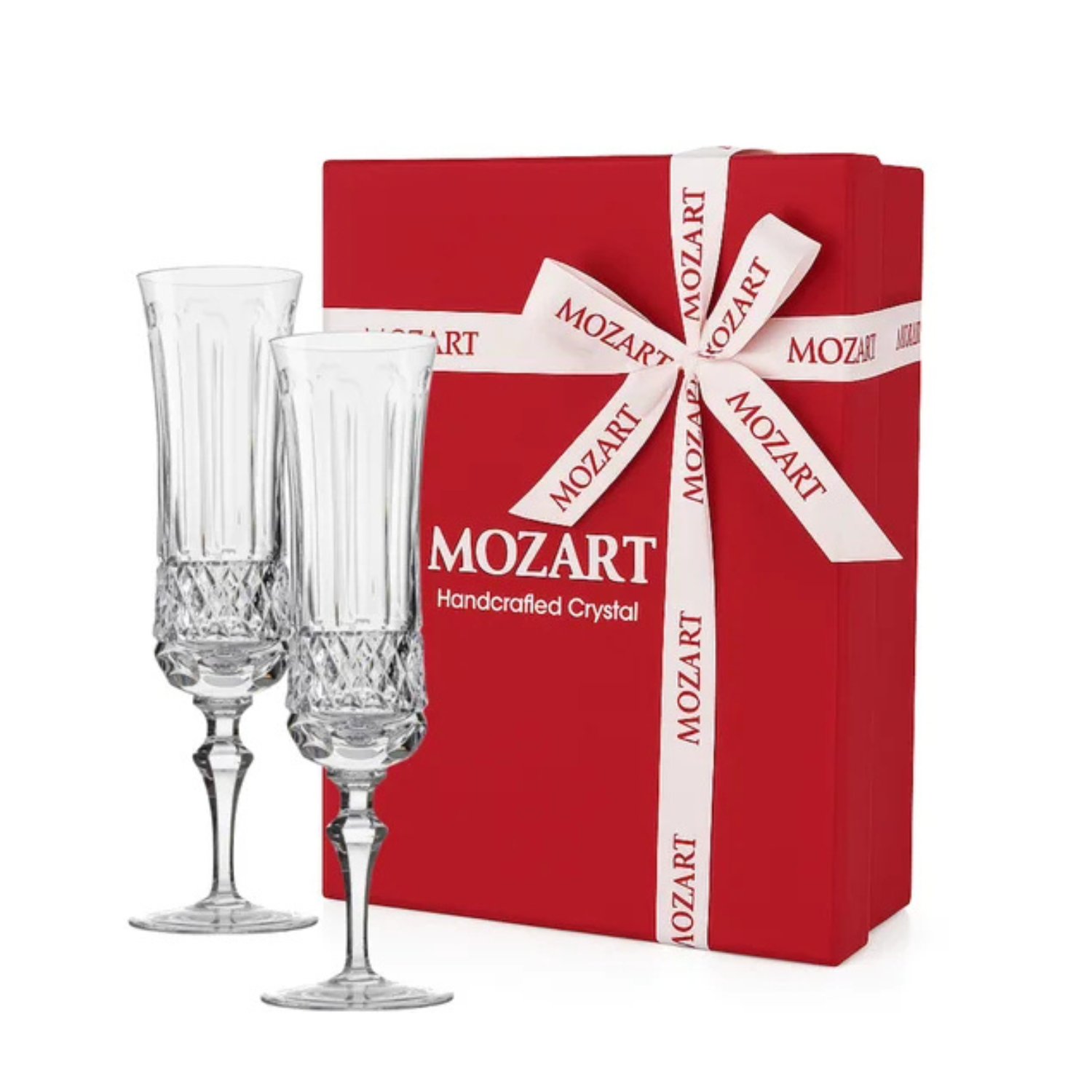 Conjunto 2 Taças de Cristal para Champagne C/ Caixa de Presente - Flauta