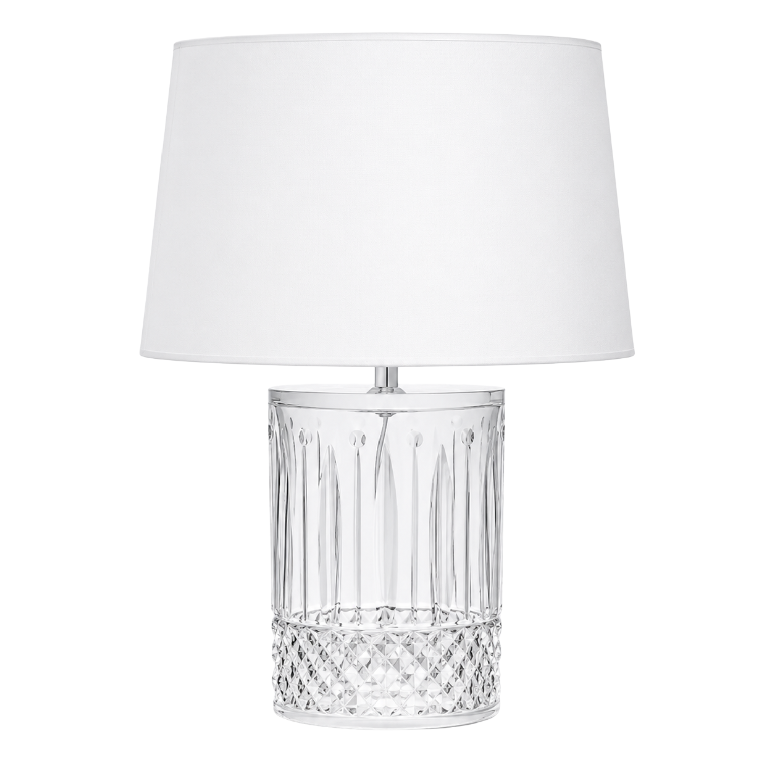 Abajur de Cristal com Cúpula Mozart Crystal By Frederico Strauss