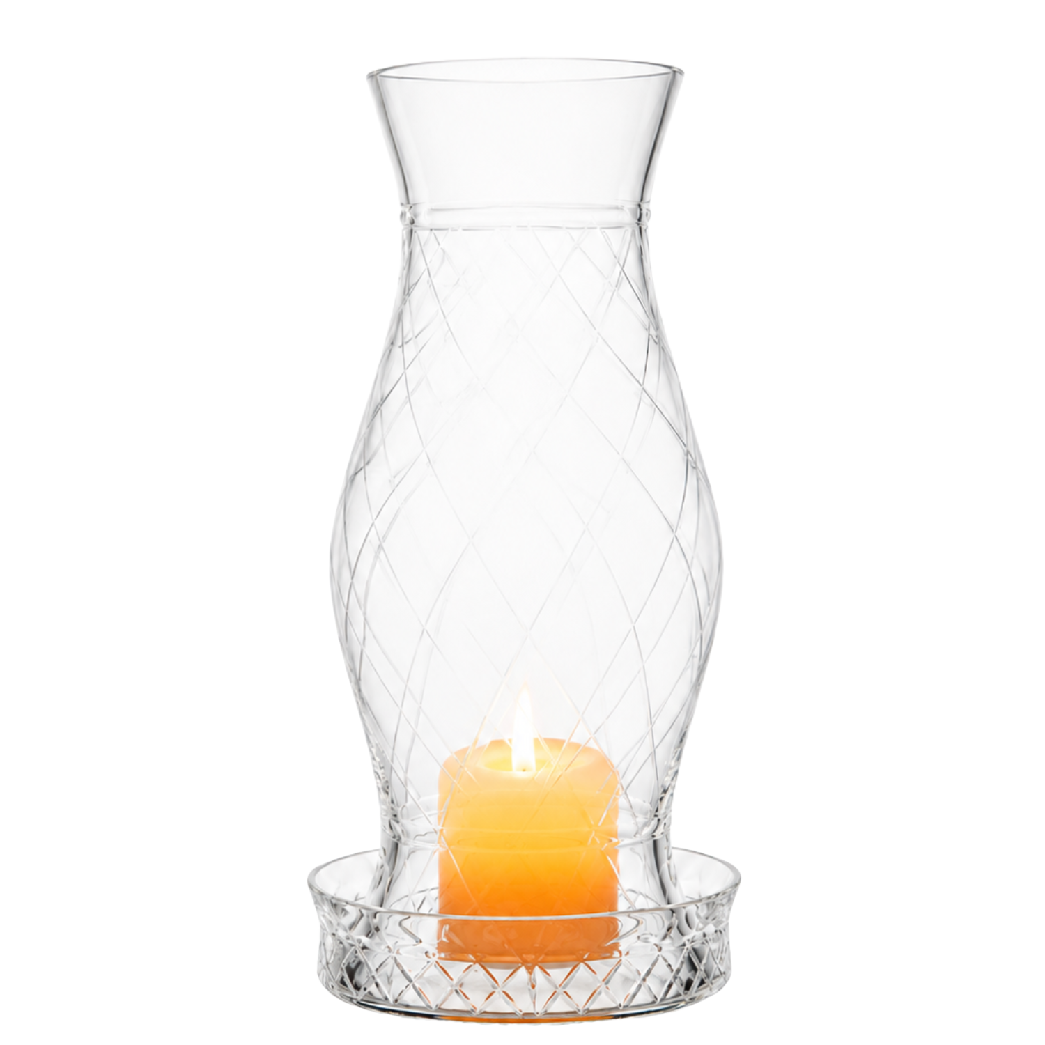 Lamparina de Cristal Grande Mozart Crystal By Frederico Strauss