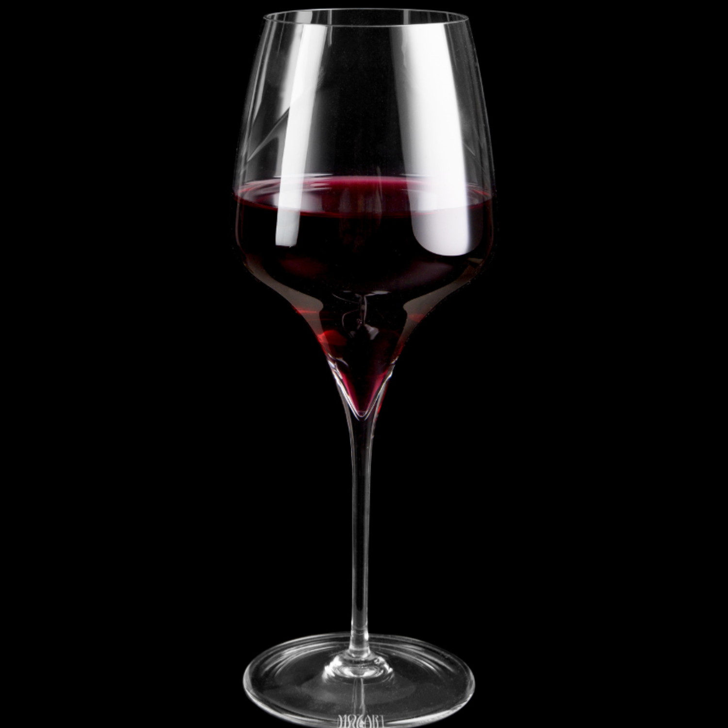 Taça de Cristal Montebello para Vinho Mozart Crystal By Frederico Strauss - 475ml - Concerto