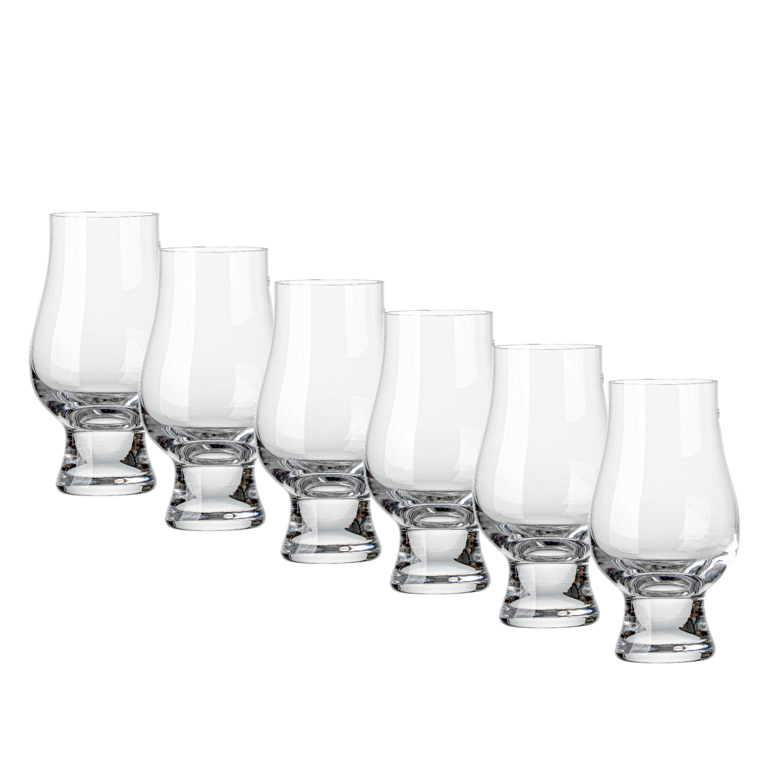 Jogo de 6 Copos de Cristal para Whisky Médio Mozart Crystal By Frederico Strauss - 160ml - Concerto