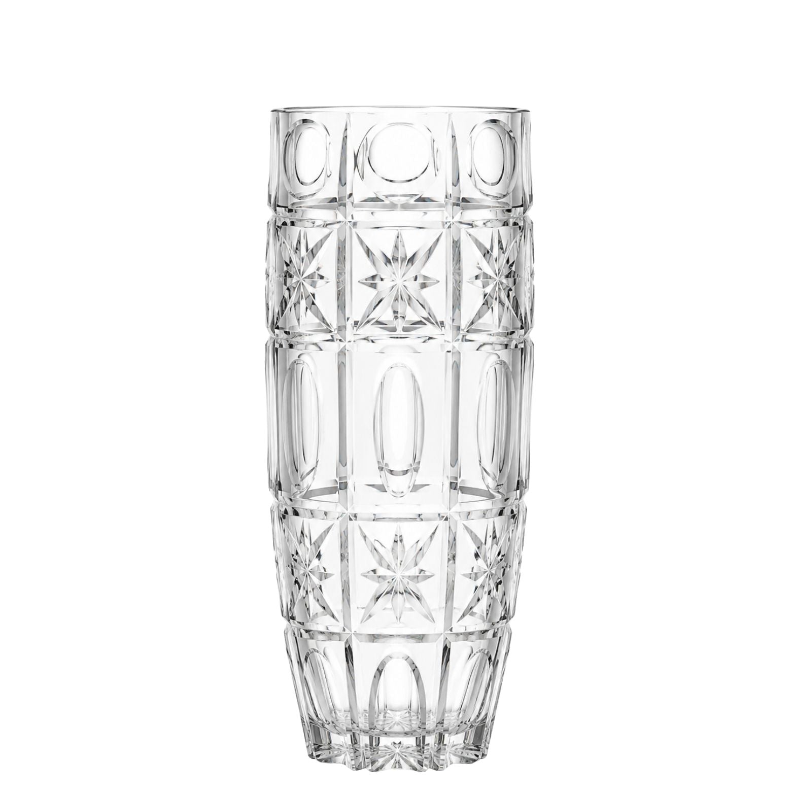 Vaso de Cristal Mozart Crystal By Frederico Strauss - 25 cm - Cruz e Souza