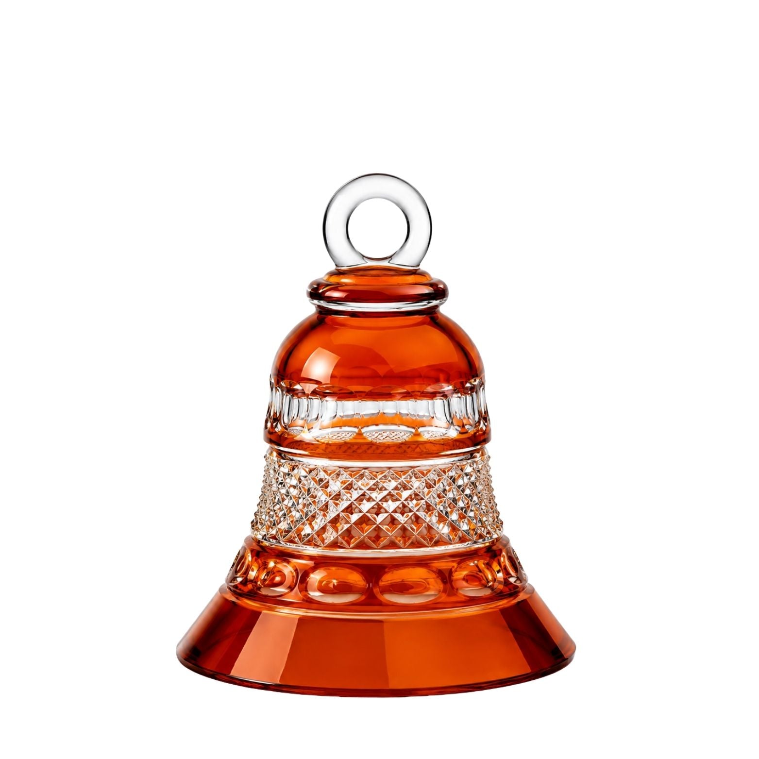 Sino de Cristal Natalino com Caixa Presente Mozart Crystal By Frederico Strauss