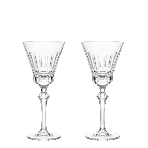 Jogo de 2 Taças de Cristal para Água Mozart Crystal By Frederico Strauss - Princesa Isabel 11