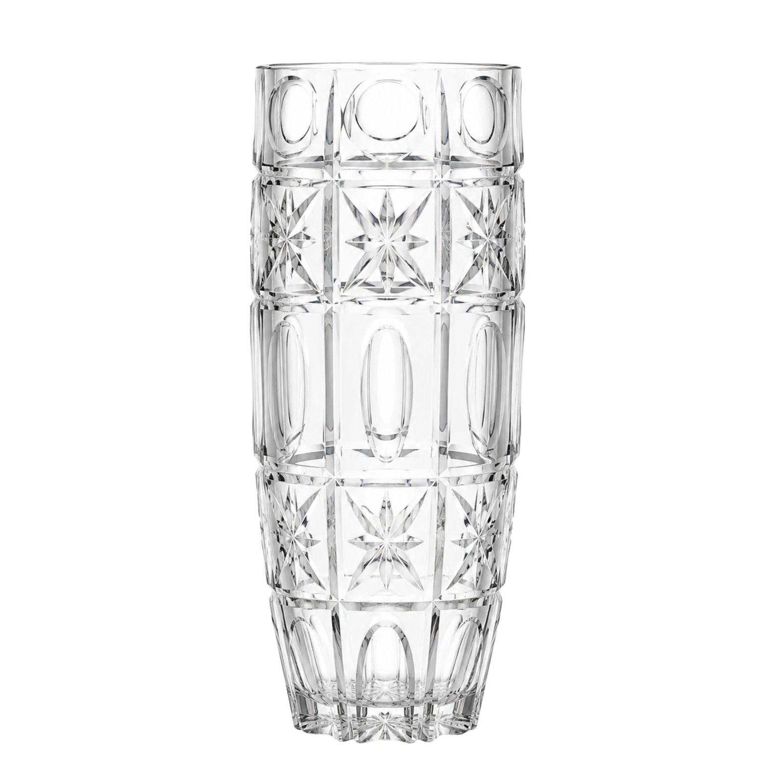 Vaso de Cristal Mozart Crystal By Frederico Strauss - 30 cm - Cruz e Souza