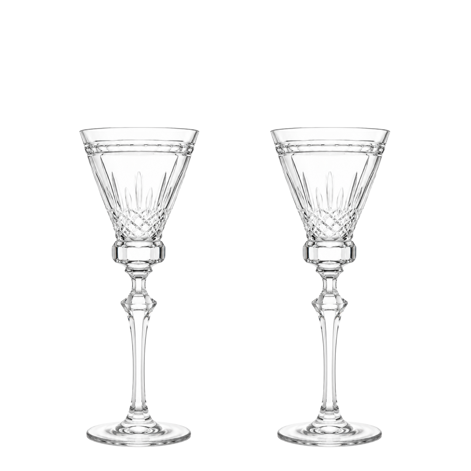 Jogo de 2 Taças de Cristal para Vinho Tinto Mozart Crystal By Frederico Strauss - Princesa Isabel 68