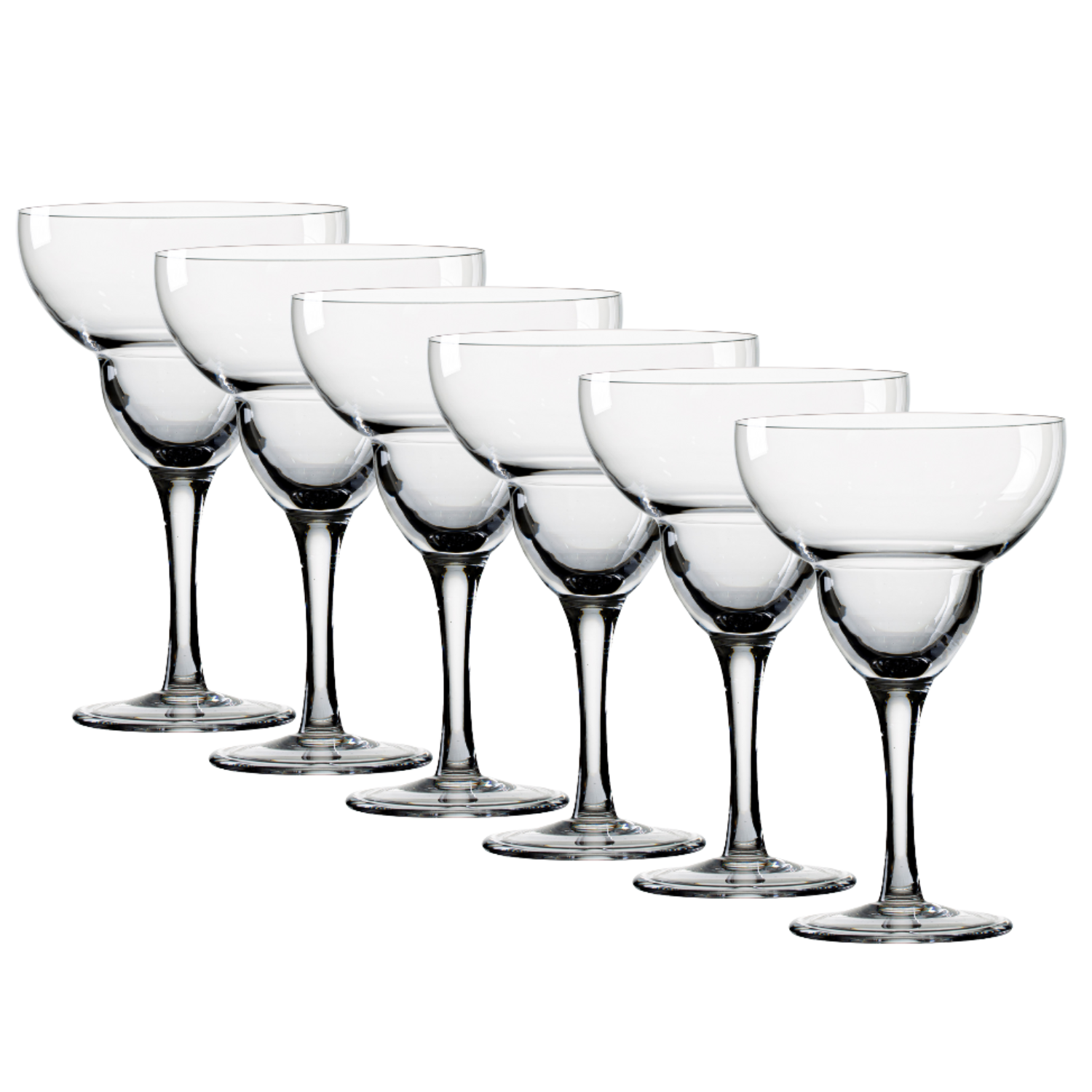 Jogo de 6 Taças de Cristal para Margarita Mozart Crystal By Frederico Strauss - 200ml - Sinfonia