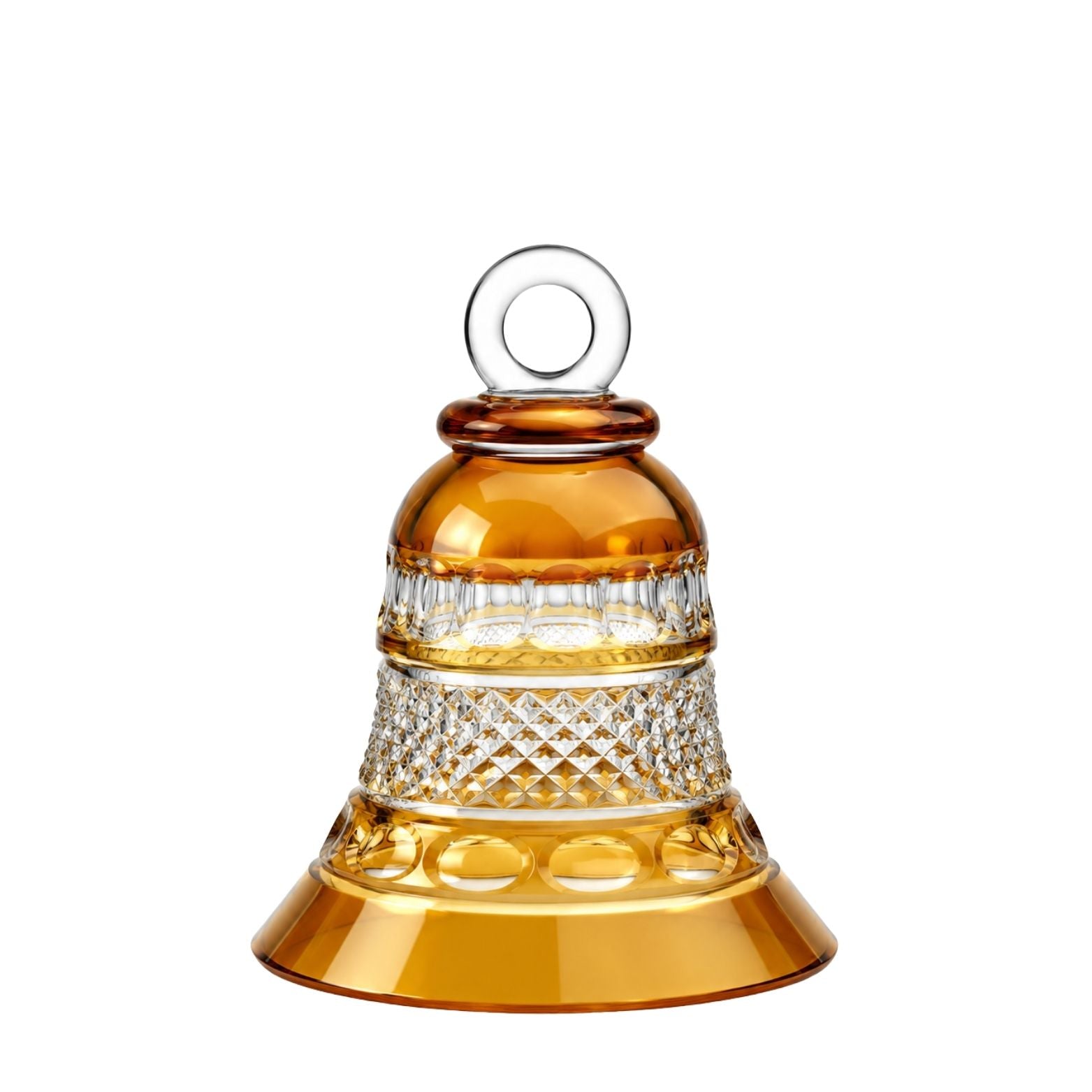 Sino de Cristal Natalino com Caixa Presente Mozart Crystal By Frederico Strauss