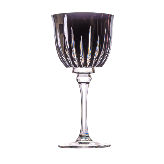 Taça de Cristal Vivaldi para Água Overlay Mozart Crystal By Frederico Strauss - 400ml - Sonata 66