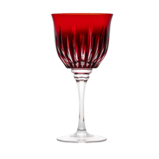 Taça de Cristal Vivaldi para Água Overlay Mozart Crystal By Frederico Strauss - 400ml - Sonata 66