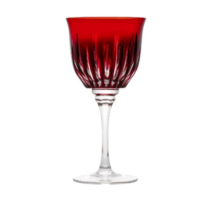 Taça de Cristal Vivaldi para Água Overlay Mozart Crystal By Frederico Strauss - 400ml - Sonata 66