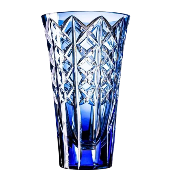 Vaso de Cristal Mozart Crystal By Frederico Strauss - 28 cm - Salzburg