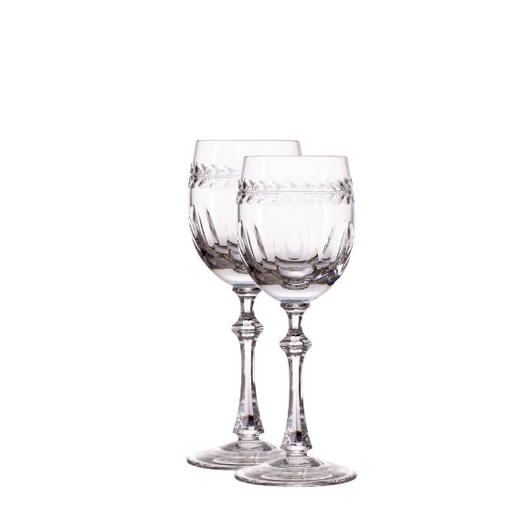 Jogo de 2 Taças de Cristal Réquiem para Licor com Caixa Presente Mozart Crystal By Frederico Strauss
