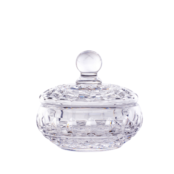 Porta Joias de Cristal Lapidado 15 Mozart Crystal By Frederico Strauss