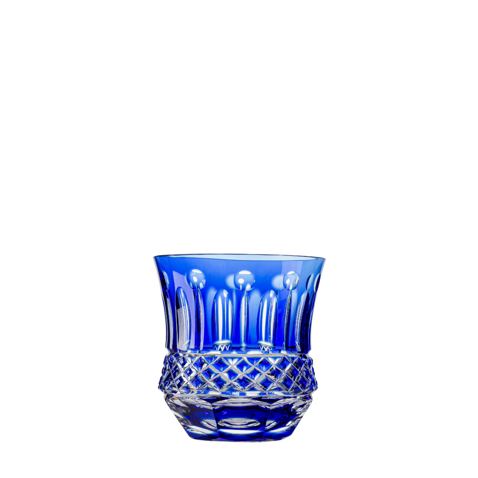Copo de Cristal para Whisky Overlay Mozart Crystal By Frederico Strauss - 325ml - Flauta 69