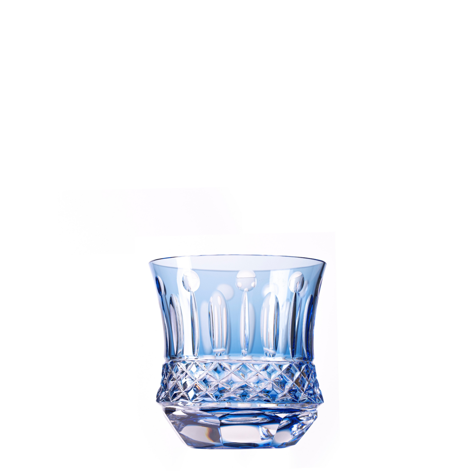 Copo de Cristal Flauta para Whisky Lapidado 69 Mozart Crystal By Frederico Strauss