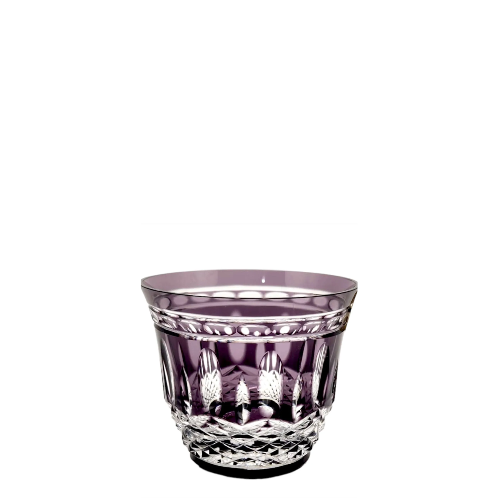Copo de Cristal Serenata para Whisky Lapidado 68 Mozart Crystal By Frederico Strauss