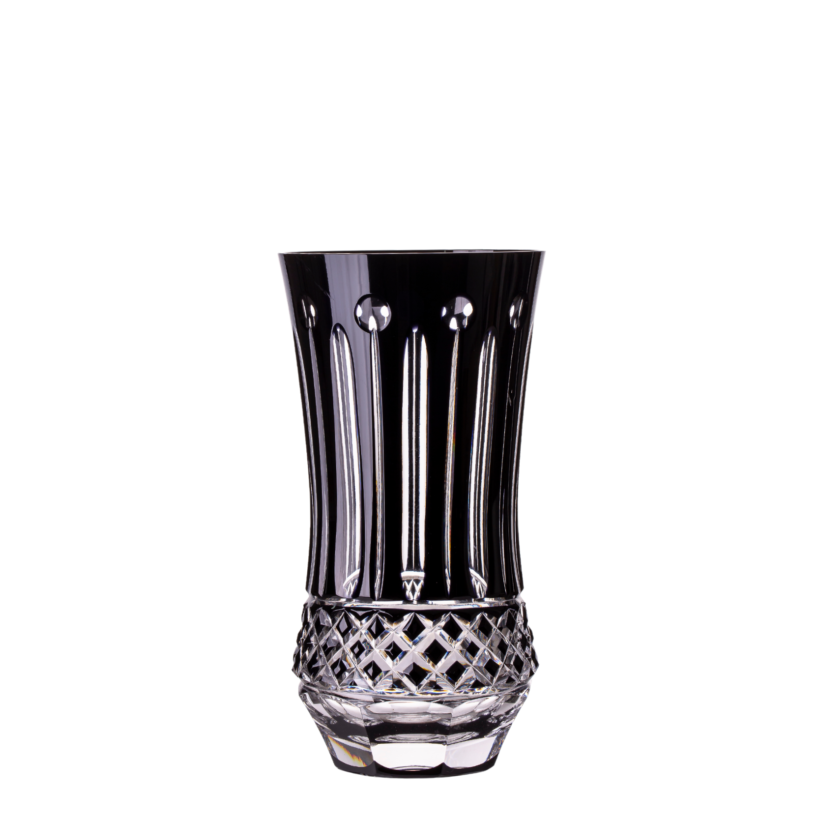 Copo de Cristal Flauta para Long Drink Overlay Mozart Crystal By Frederico Strauss - 430ml - Flauta 69