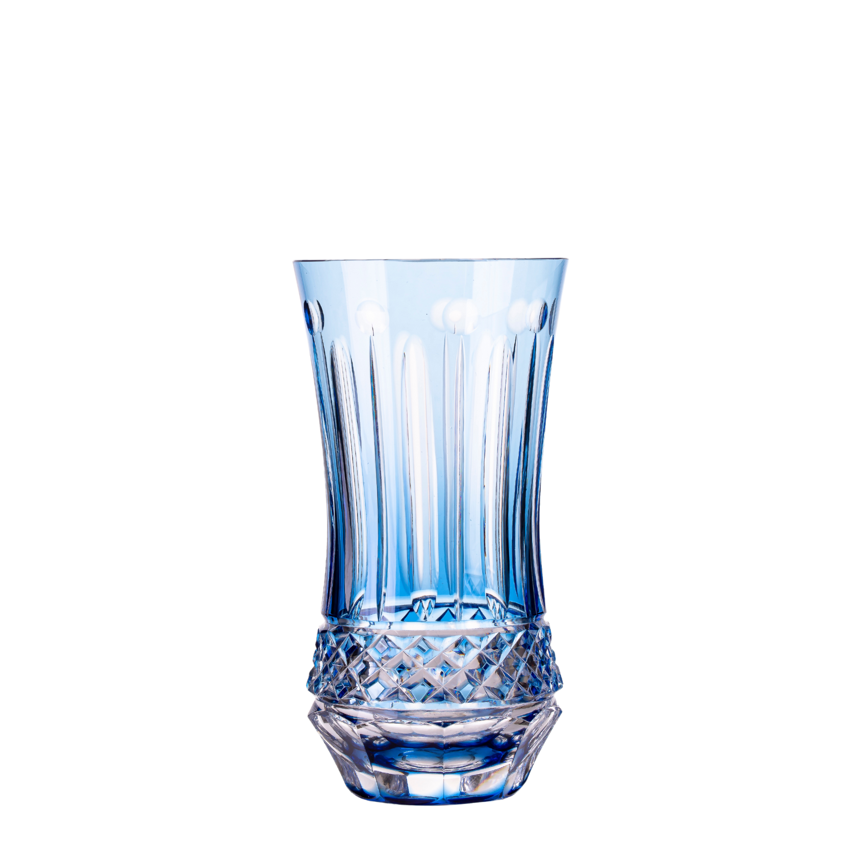 Copo de Cristal Flauta para Long Drink Overlay Mozart Crystal By Frederico Strauss - 430ml - Flauta 69