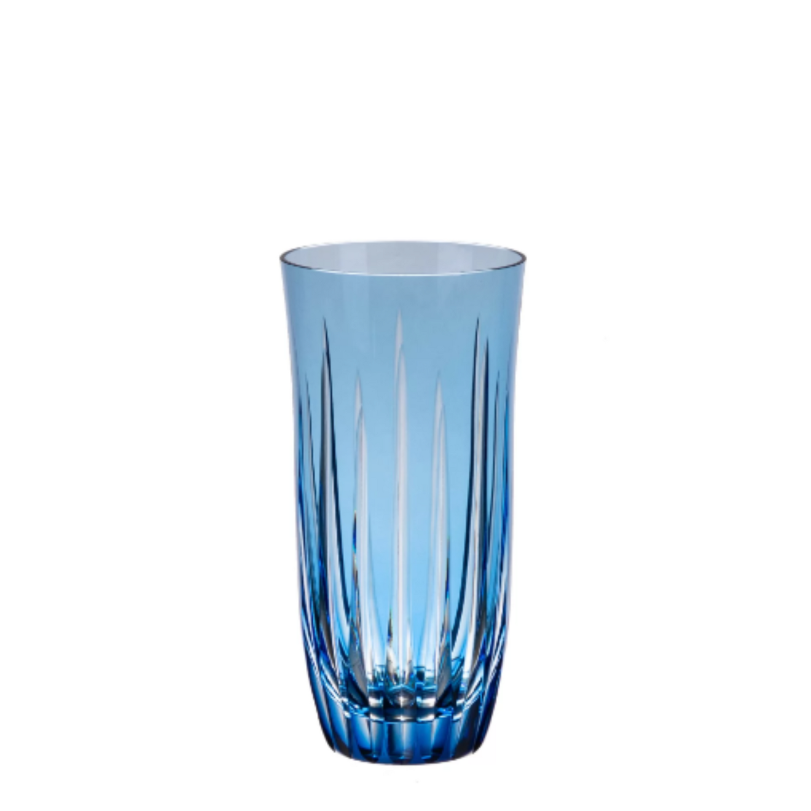 Copo de Cristal Vivaldi Sonata para Long Drink Lapidado 66 Mozart Crystal By Frederico Strauss