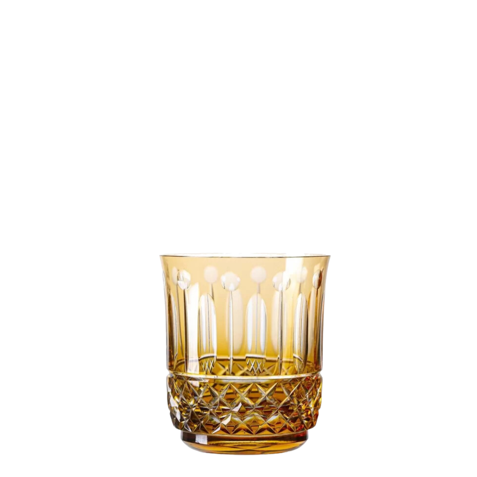 Copo de Cristal Sonata para Whisky Lapidado 69 Mozart Crystal By Frederico Strauss