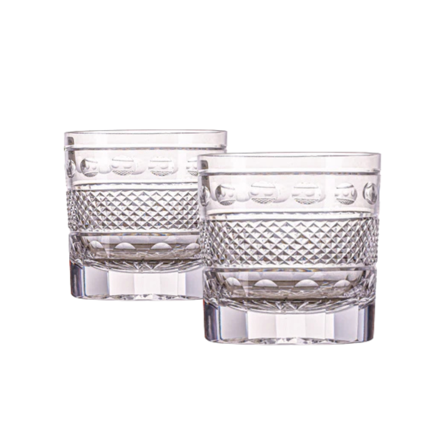 Jogo de 2 Copos de Cristal Double Blend Mozart Crystal By Frederico Strauss - 400ml - Agente Secreto