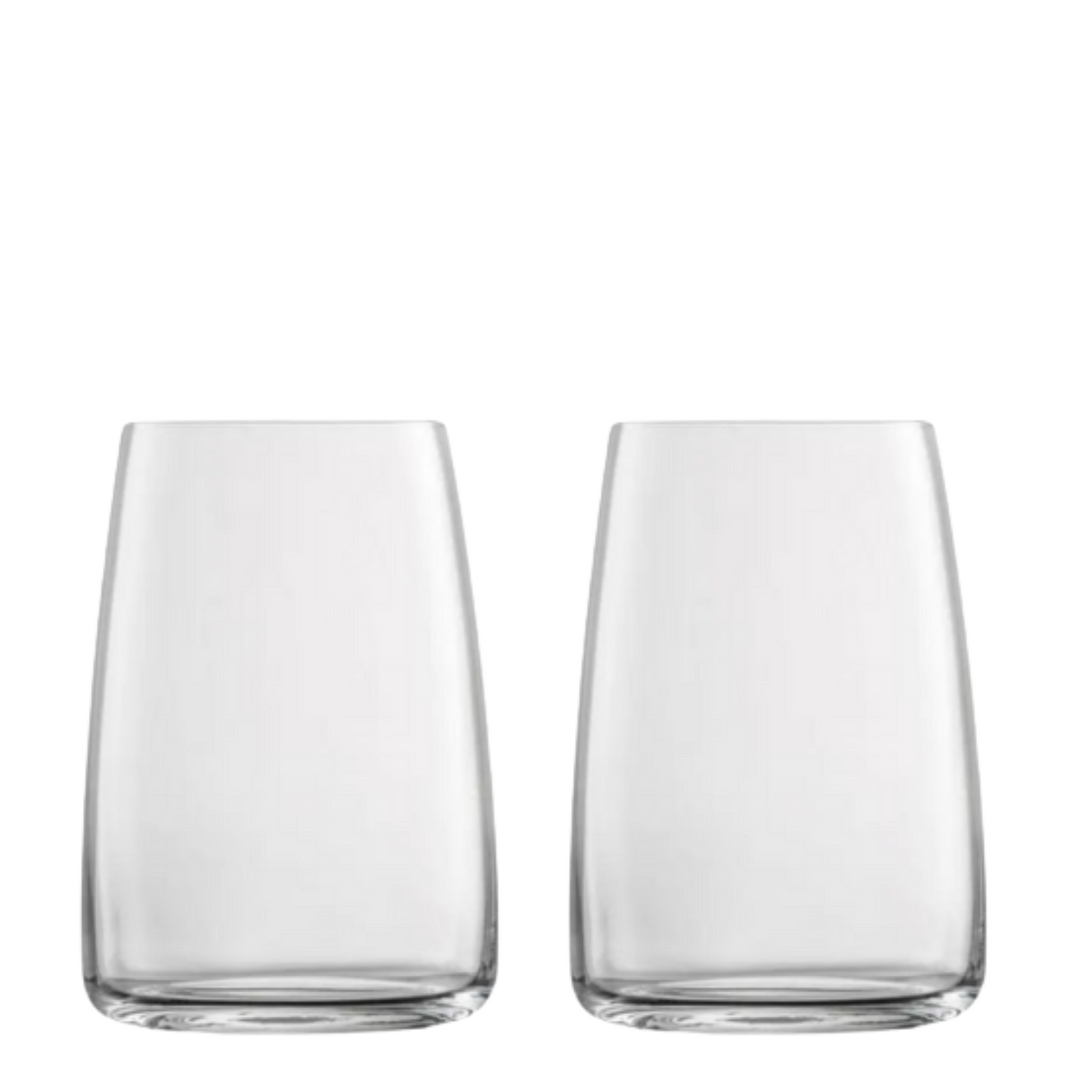 Jogo de 2 Copos de Cristal Amaité Praia para Long Drink Mozart Crystal By Frederico Strauss