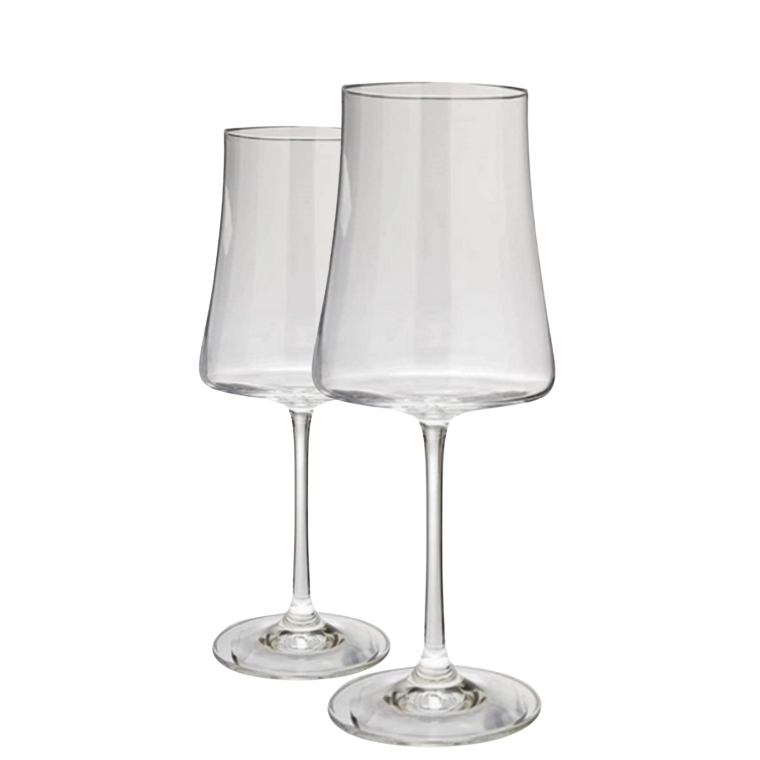 Jogo de 2 Taças de Cristal Itajahy para Vinho Mozart Crystal By Frederico Strauss - 500ml - Sinfonia