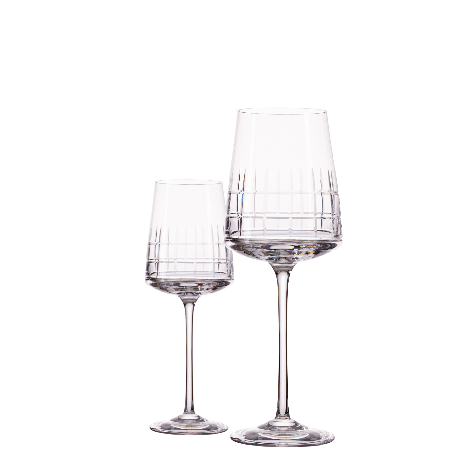 Jogo de 2 Taças de Cristal para Vinho Branco Mozart Crystal By Frederico Strauss - 350ml - Amaité Deluxe