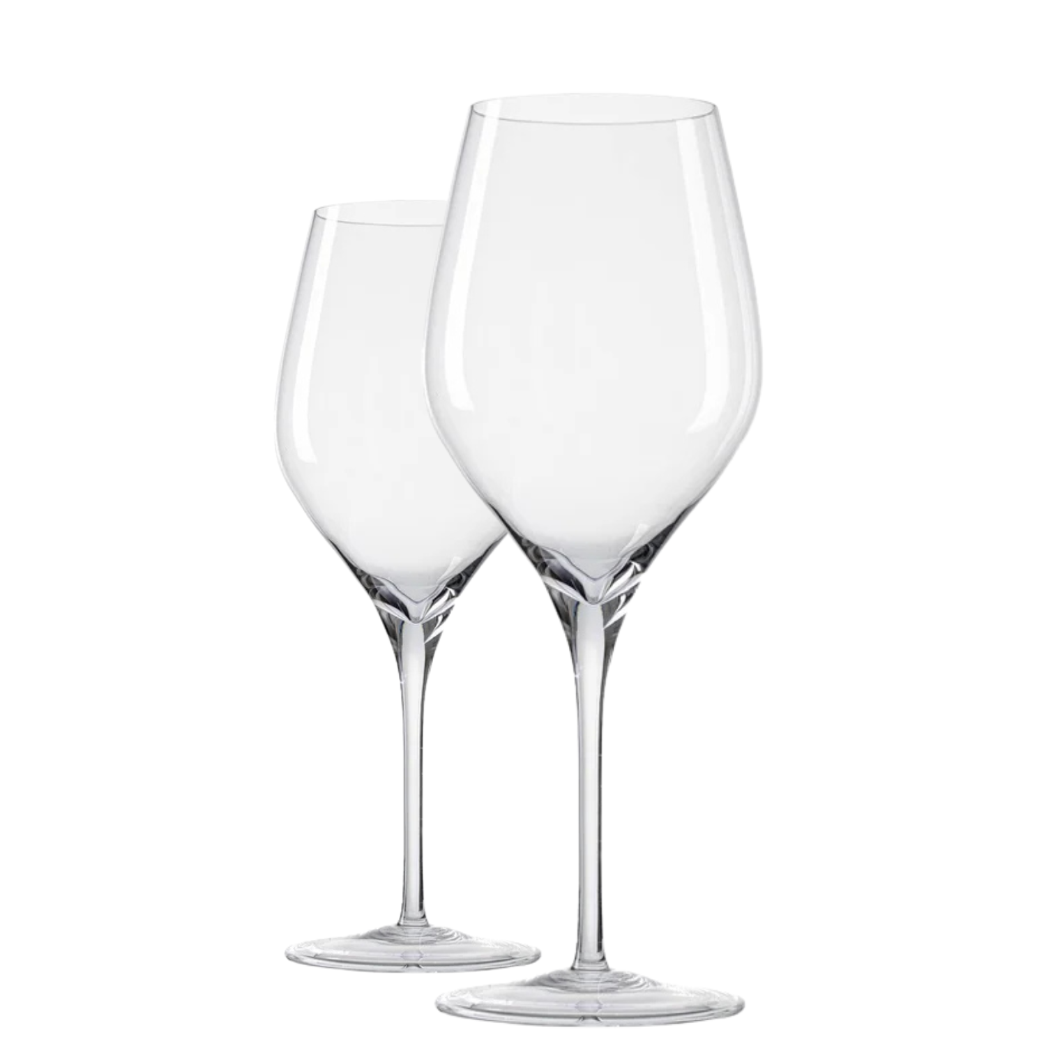 Jogo de 2 Taças de Cristal Bento Gonçalves para Vinho Mozart Crystal By Frederico Strauss - 550ml - Concerto