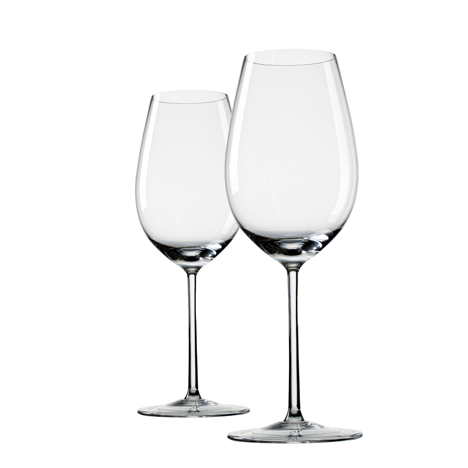 Jogo de 2 Taças de Cristal Bordeaux Grand Cru para Vinho Mozart Crystal By Frederico Strauss - 690ml - Sinfonia