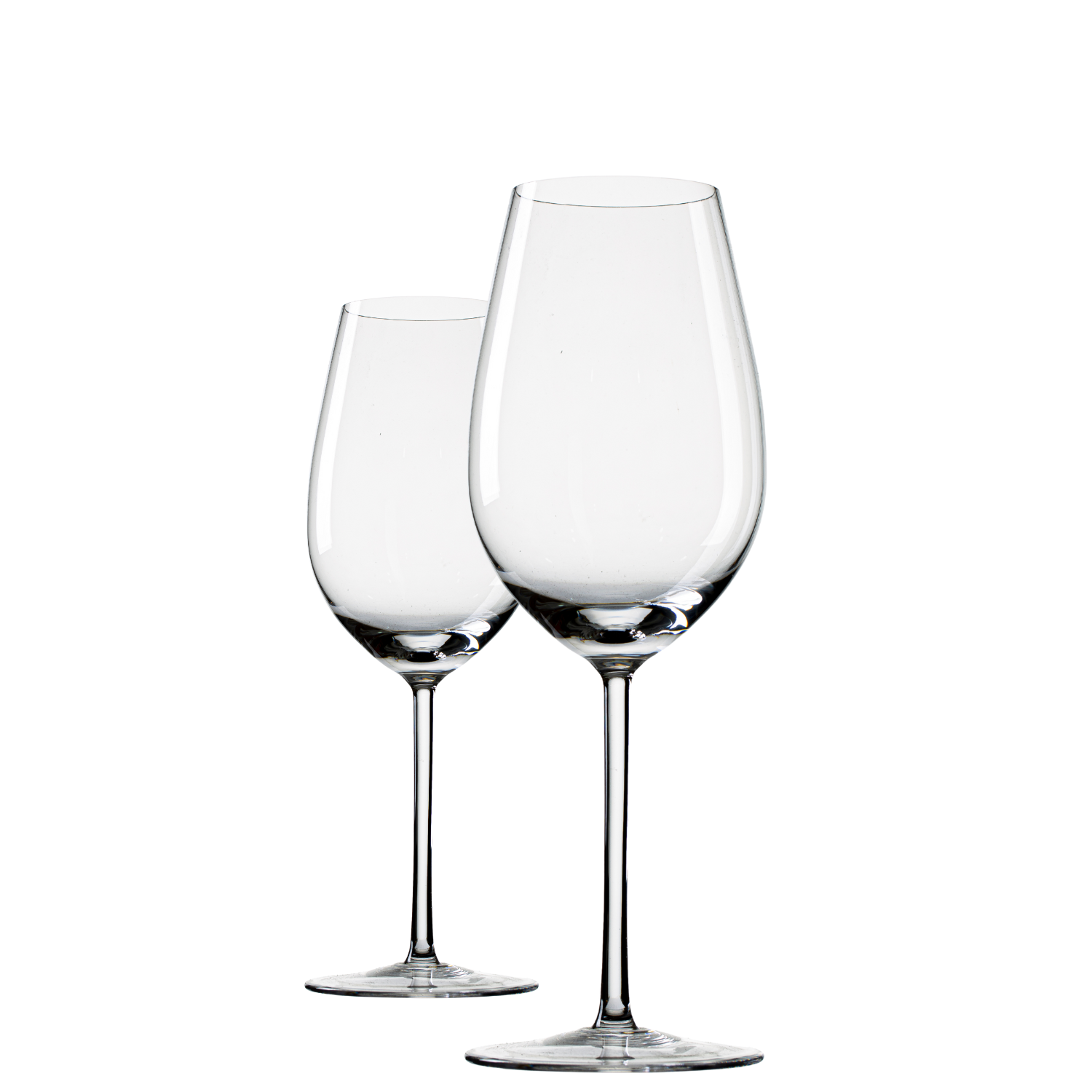 Jogo de 2 Taças de Cristal Brunello Di Montalcino para Vinho Mozart Crystal By Frederico Strauss - 540ml - Sinfonia