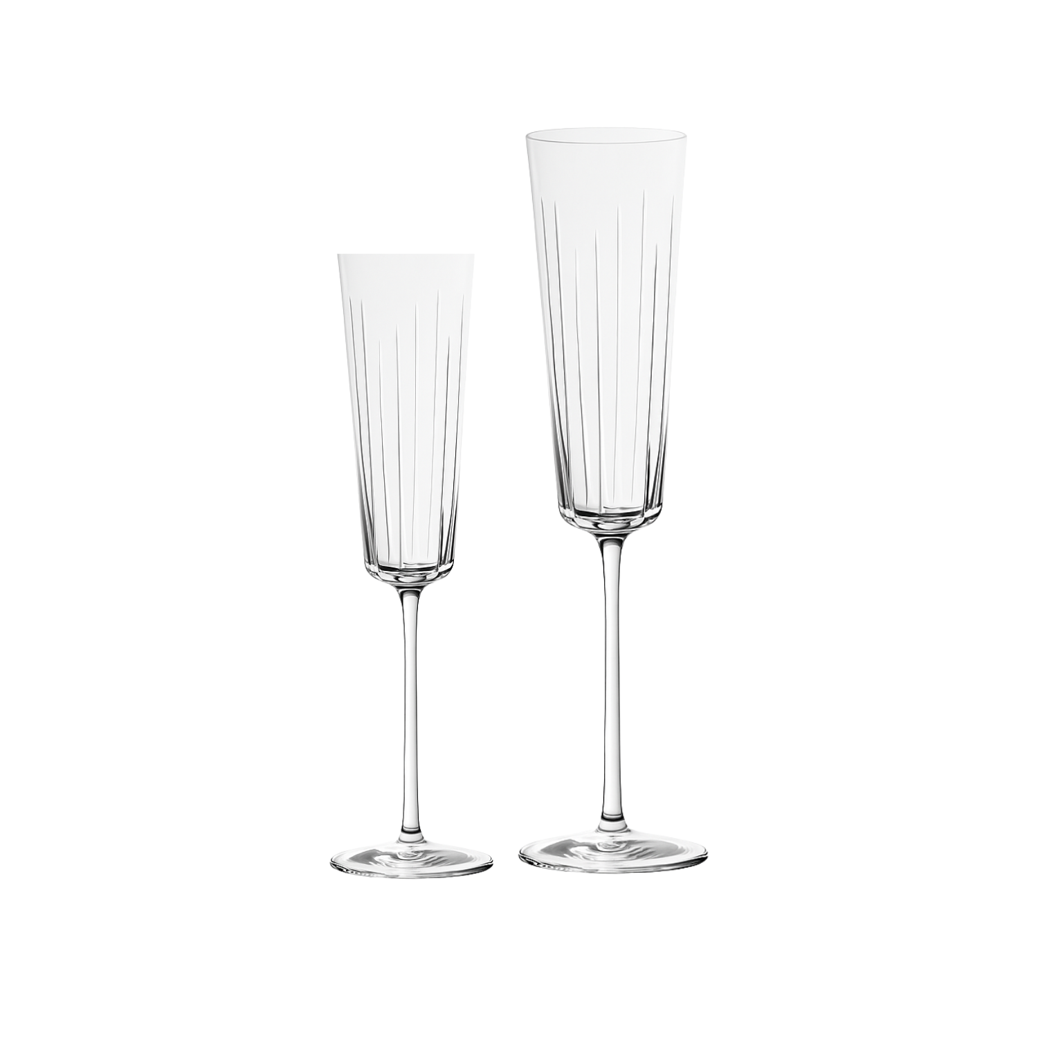 Jogo de 2 Taças de Cristal Vivaldi para Champagne Mozart Crystal By Frederico Strauss - 230ml - Casa de Bragança 11