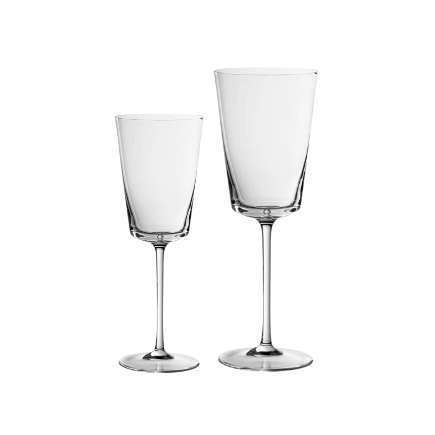 Jogo de 2 Taças de Cristal para Vinho Tinto Mozart Crystal By Frederico Strauss - 340ml - Casa de Bragança Liso