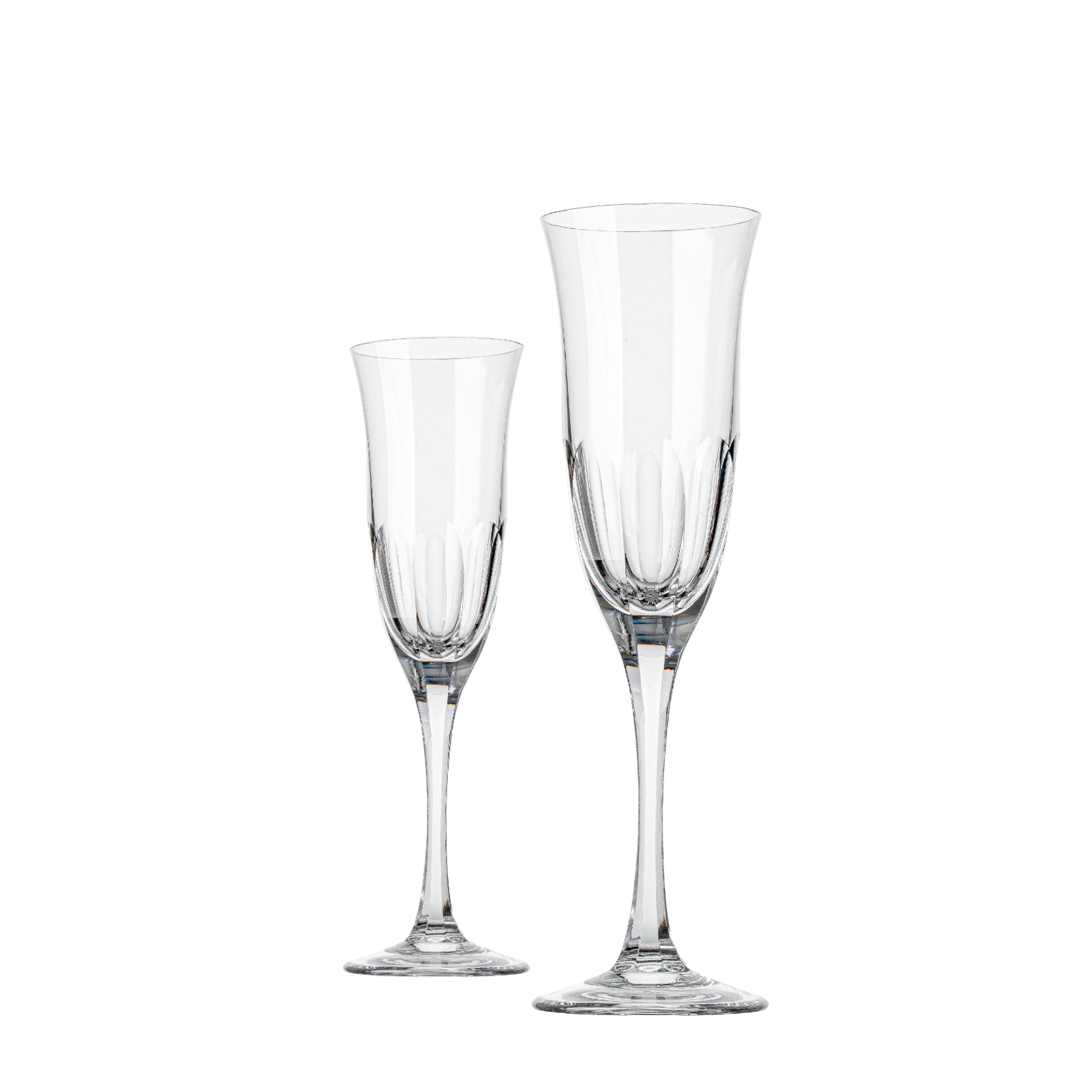 Jogo de 2 Taças de Cristal para Champagne Mozart Crystal By Frederico Strauss - 190ml - Sonata 45