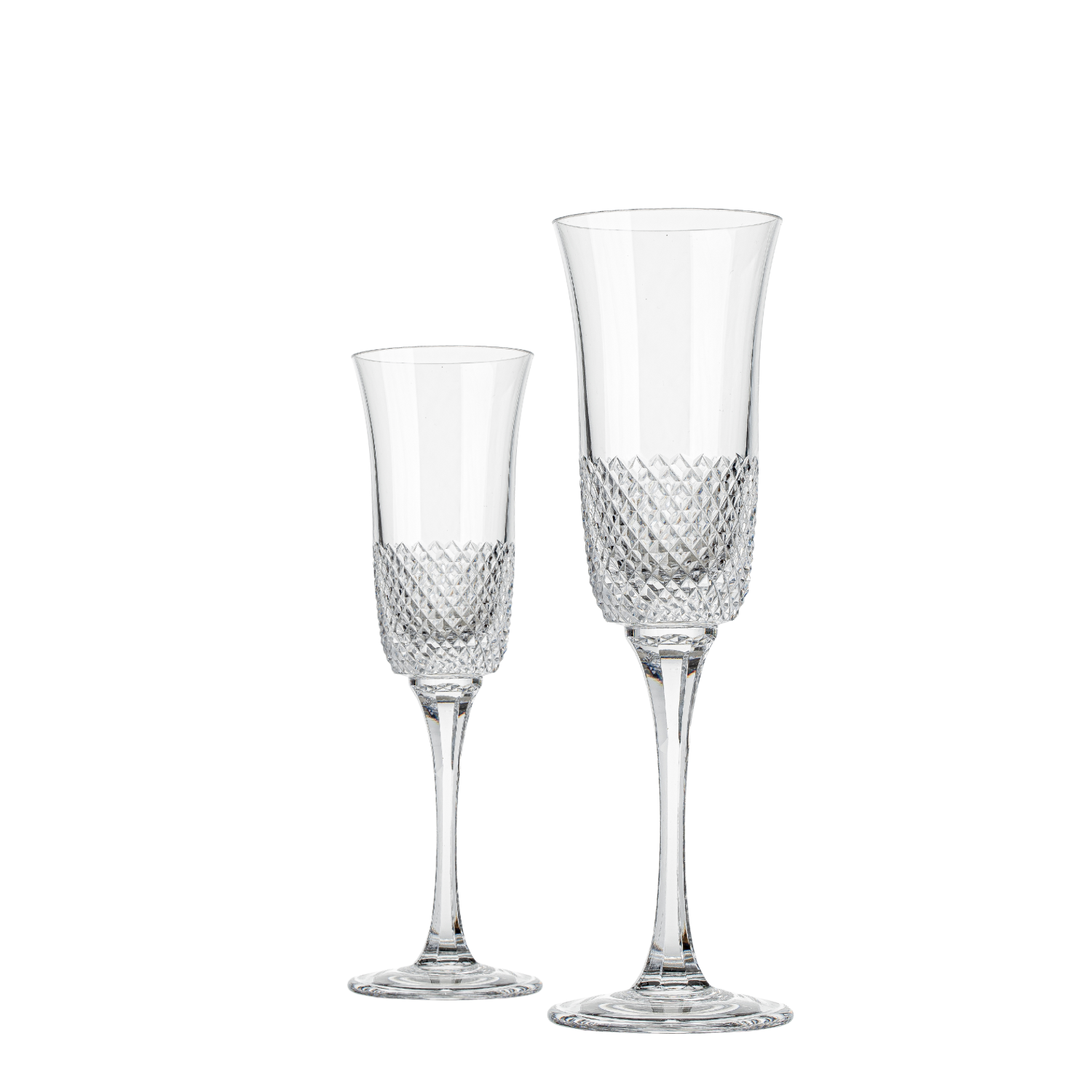 Jogo de 2 Taças de Cristal para Champagne Mozart Crystal By Frederico Strauss - 190ml - Sonata 50