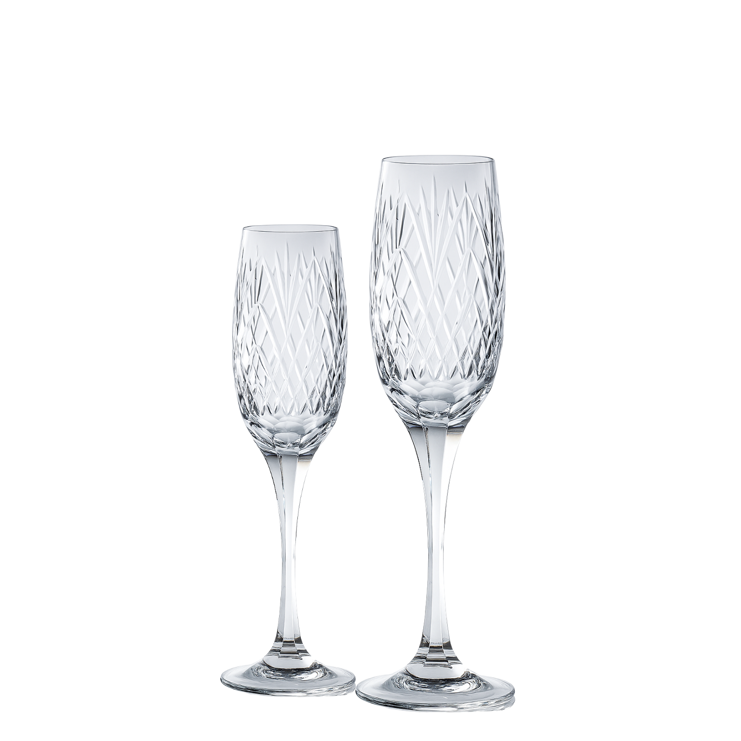 Jogo de 2 Taças de Cristal para Champagne Mozart Crystal By Frederico Strauss - 180ml - Giovanni 46