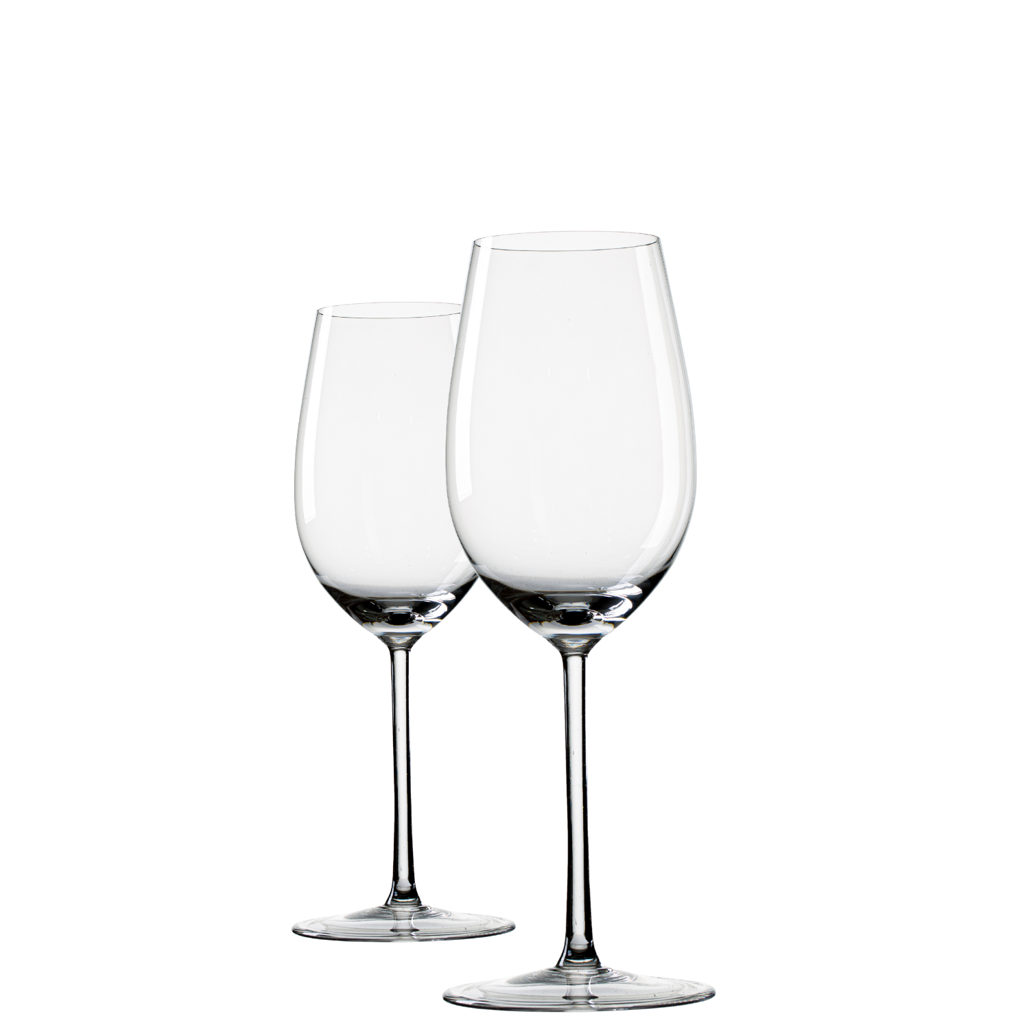 Jogo de 2 Taças de Cristal Chardonnay para Vinho Mozart Crystal By Frederico Strauss - 360ml - Sinfonia