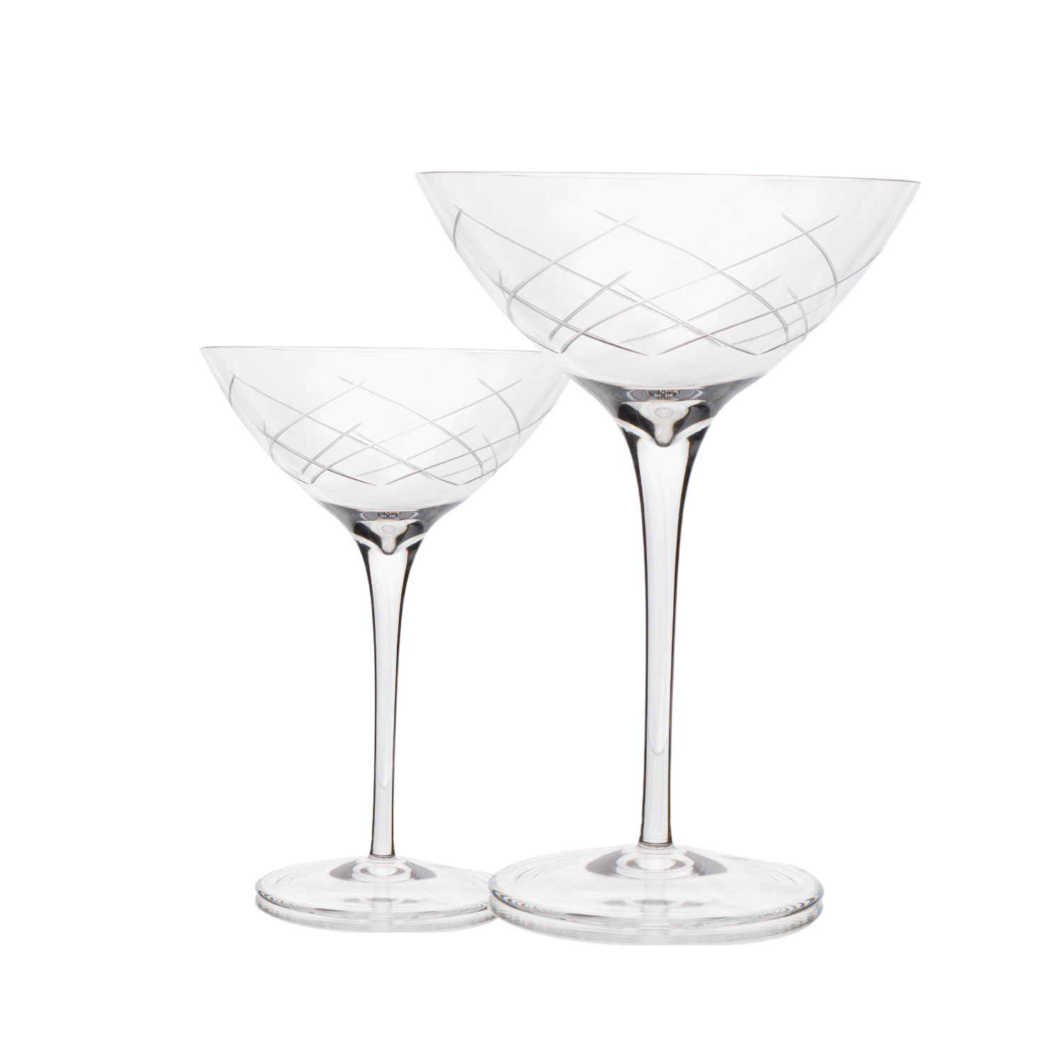 Jogo de 2 Taças de Cristal Vivaldi para Dry Martini Mozart Crystal By Frederico Strauss - 280ml - Country Club 29