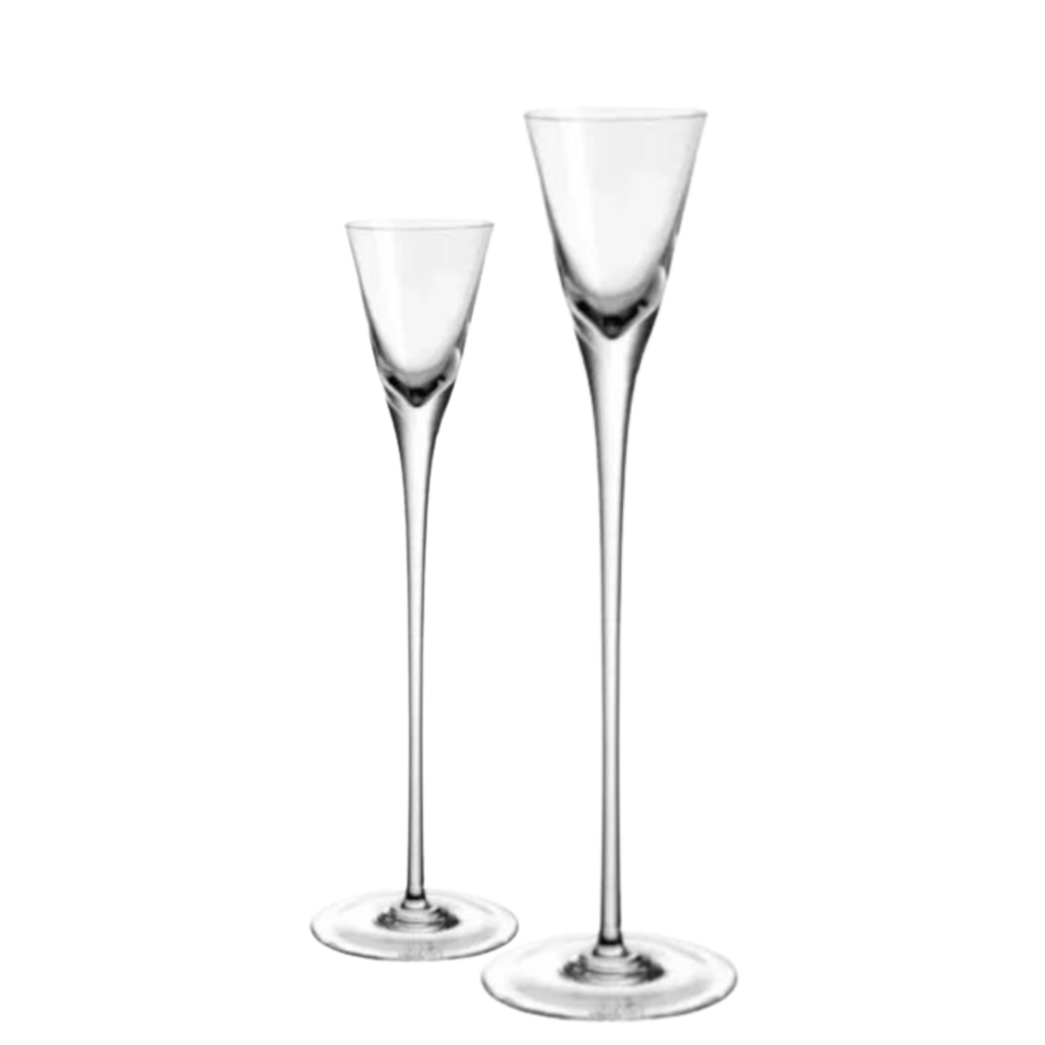 Jogo de 2 Taças de Cristal Digestiva para Licor Mozart Crystal By Frederico Strauss - 52ml - Sinfonia