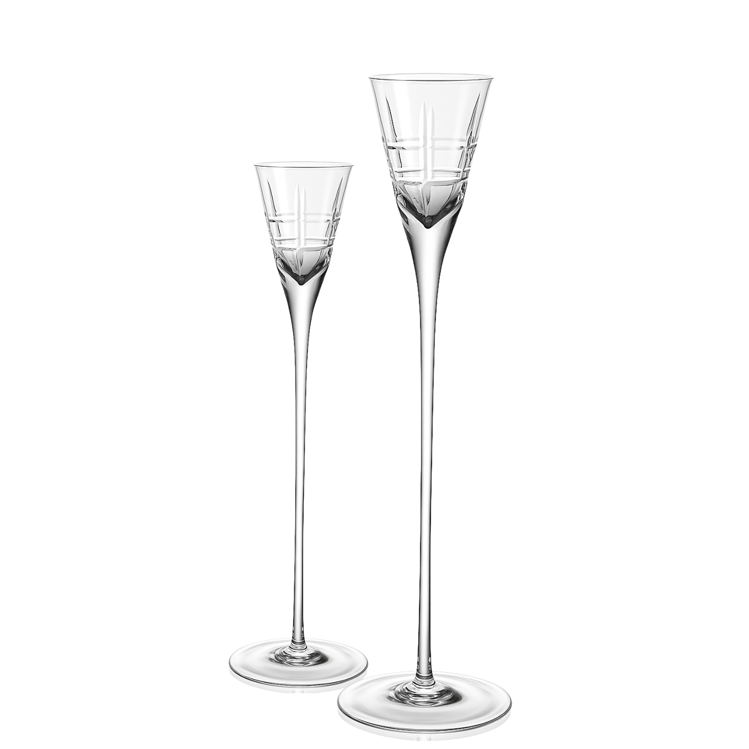 Jogo de 2 Taças de Cristal Digestiva para Licor Mozart Crystal By Frederico Strauss - 52ml - Sinfonia 48