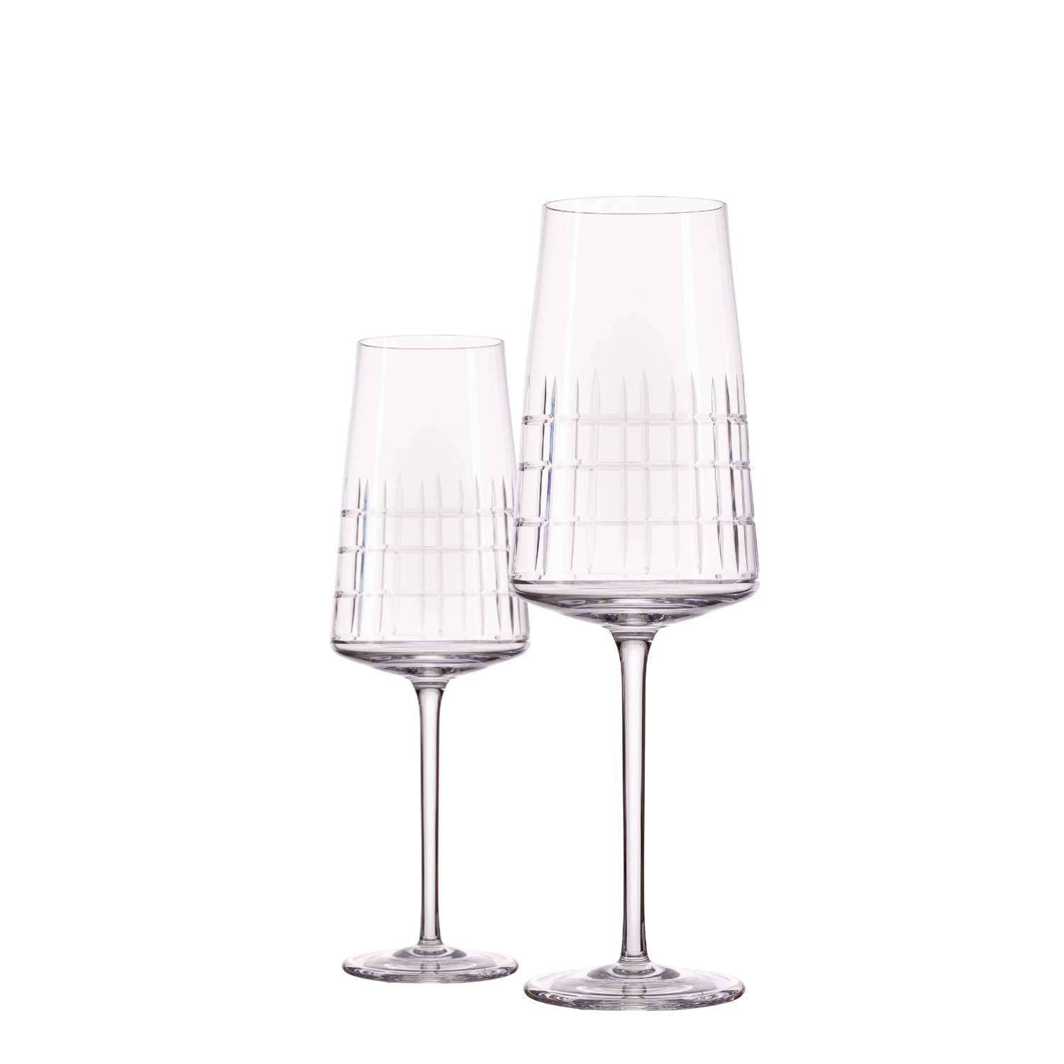 Jogo de 2 Taças de Cristal para Espumante Mozart Crystal By Frederico Strauss - 350ml - Amaité Deluxe