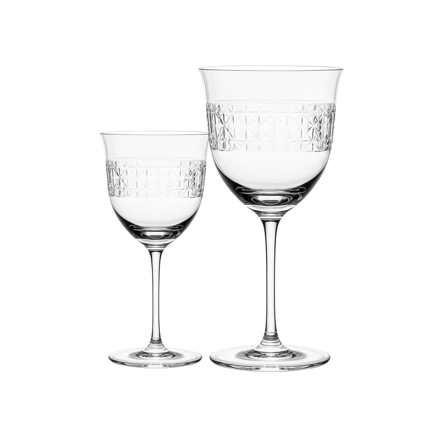 Jogo de 2 Taças de Cristal para Água Mozart Crystal By Frederico Strauss - 400ml - Florianópolis 95