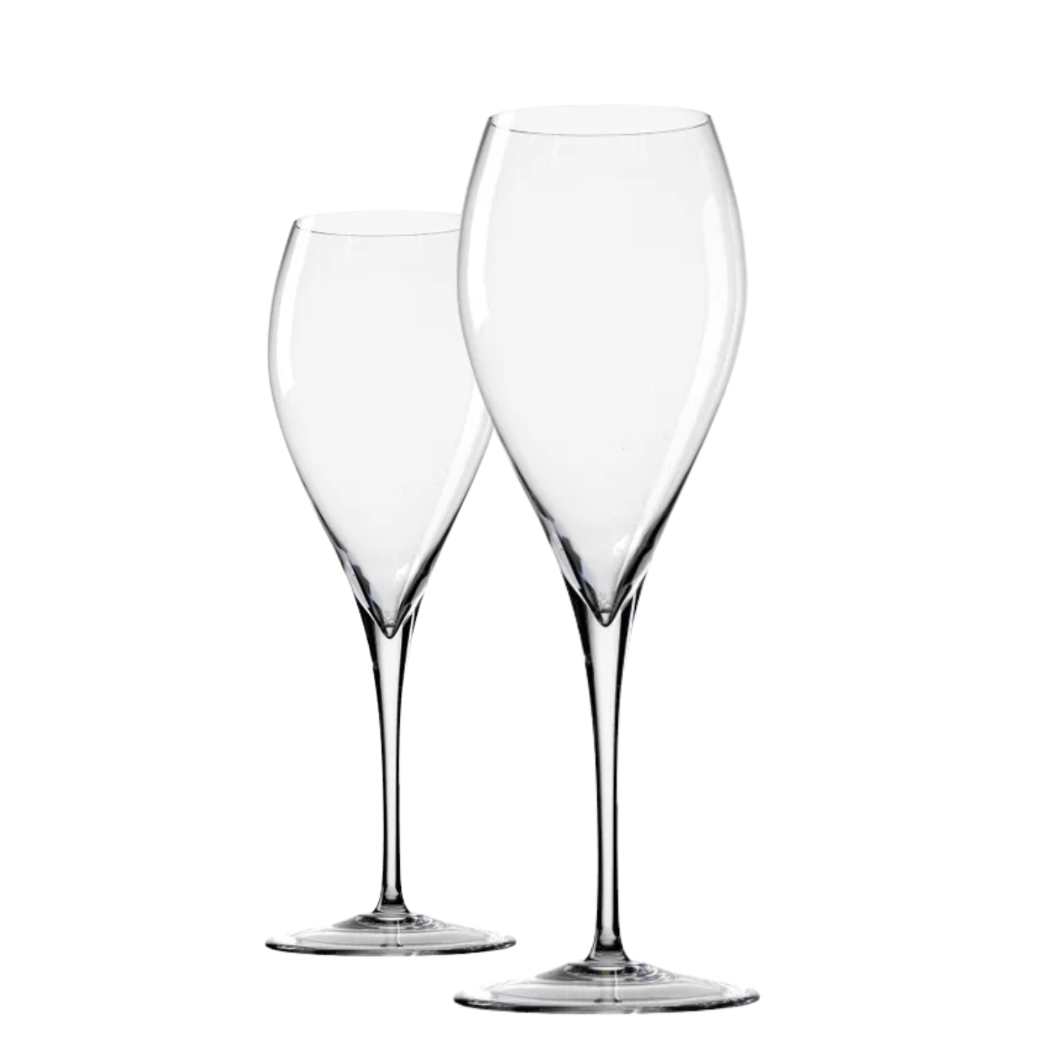 Jogo de 2 Taças de Cristal Garibaldi para Espumante Mozart Crystal By Frederico Strauss - 320ml - Concerto