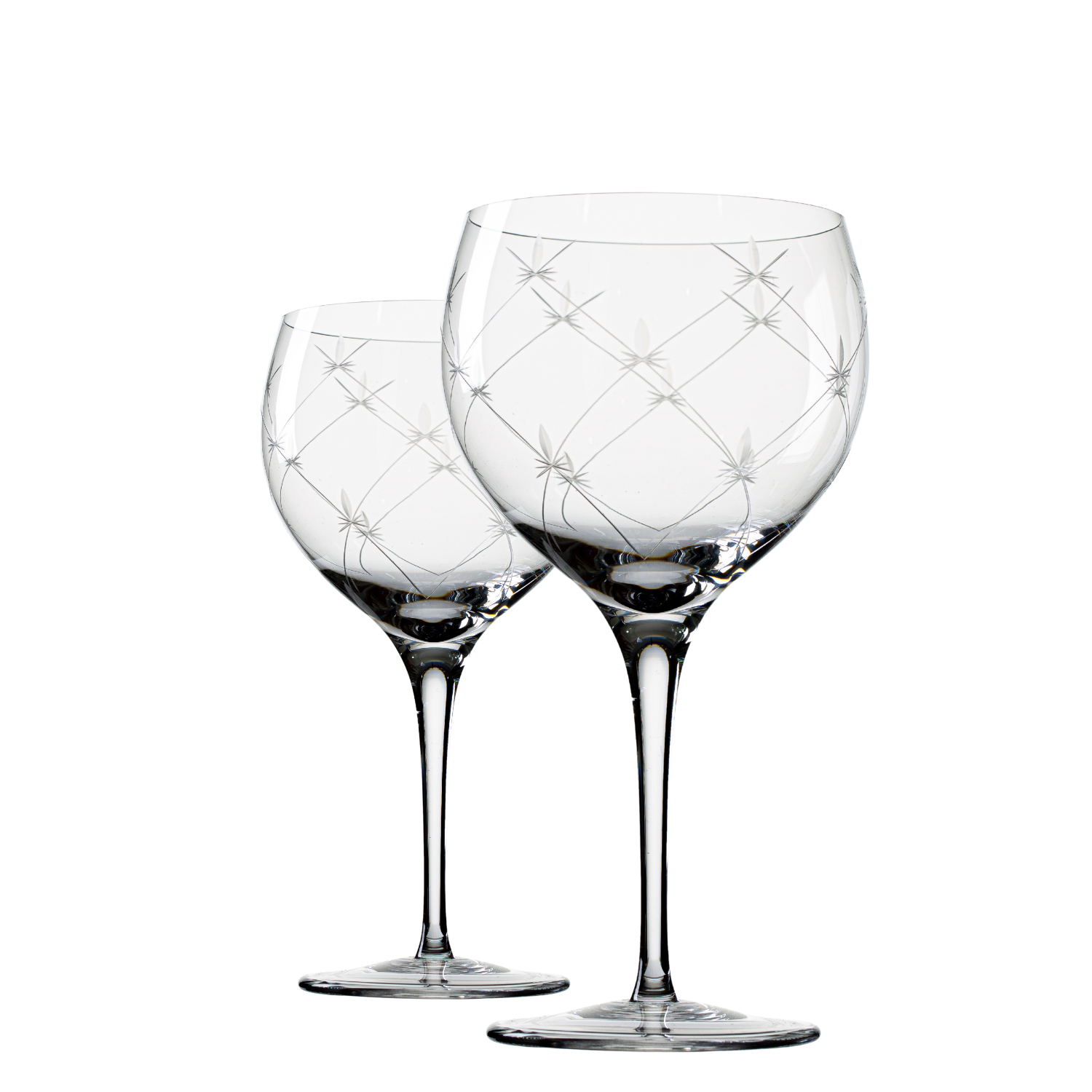 Jogo de 2 Taças de Cristal Gold para Gin Mozart Crystal By Frederico Strauss - 760ml - Sinfonia 19